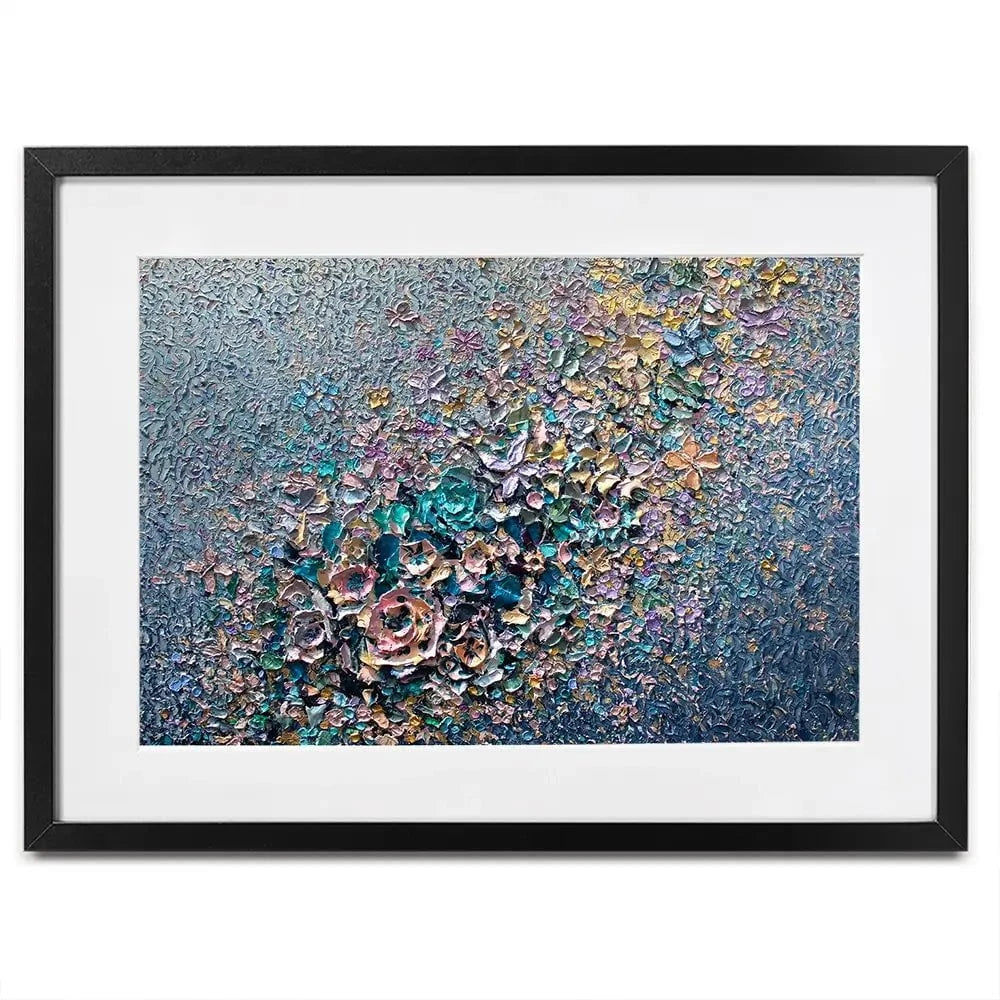Eternal Bloom Framed Art Print Eternal Bloom Framed Art Print wall art product Nada Khatib