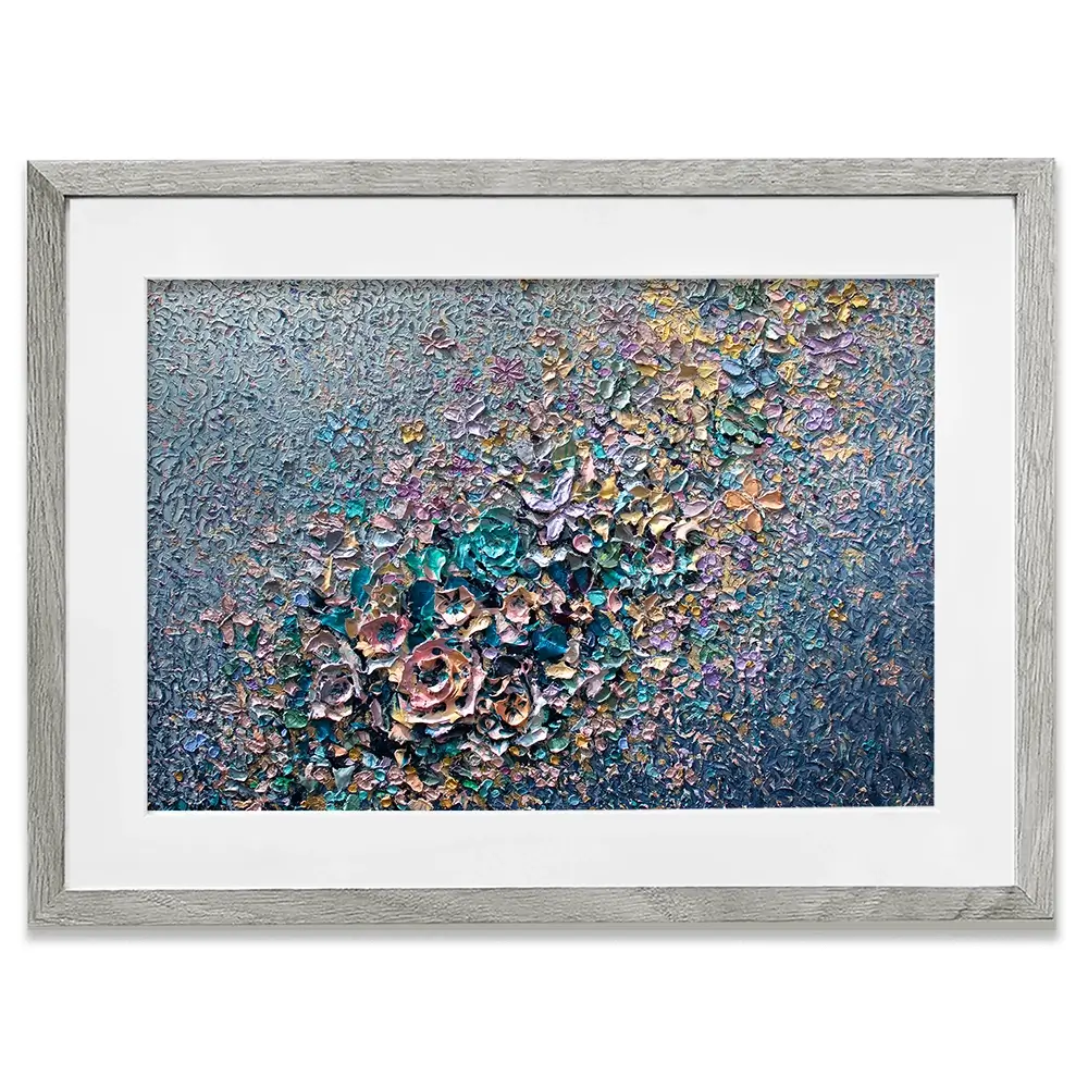 Eternal Bloom Framed Art Print Eternal Bloom Framed Art Print wall art product Nada Khatib