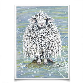 Ethel's Seaside Visit Art Print Ethel's Seaside Visit Art Print wall art product Maggie Vandewalle - Independent