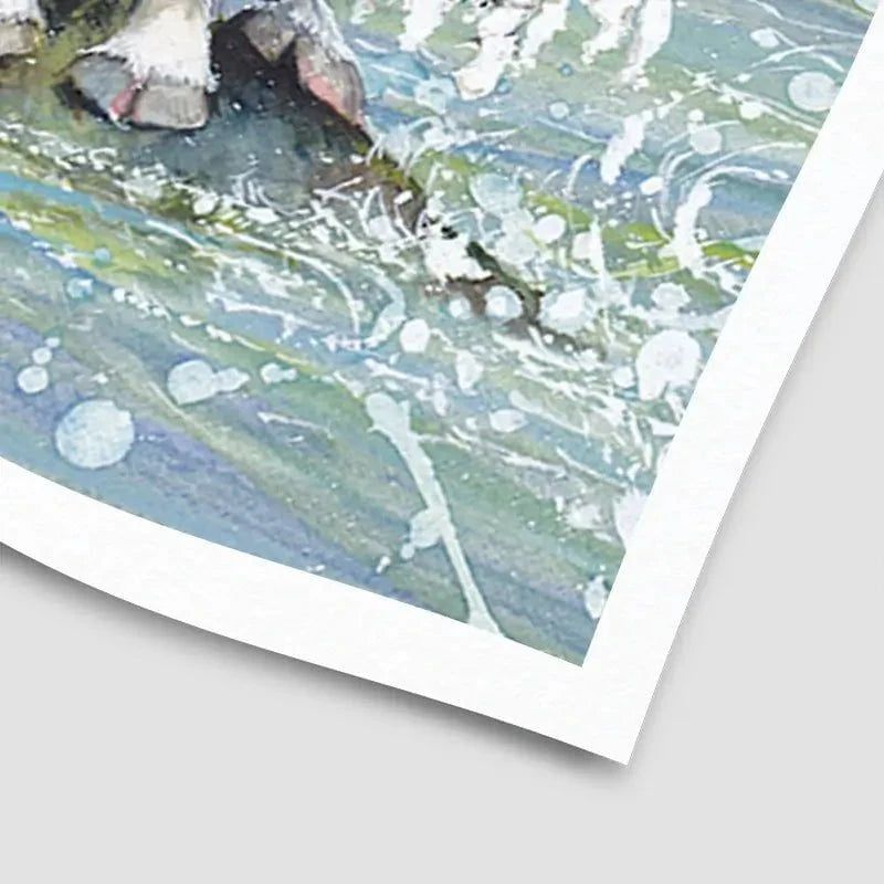 Ethel's Seaside Visit Art Print Ethel's Seaside Visit Art Print wall art product Maggie Vandewalle - Independent