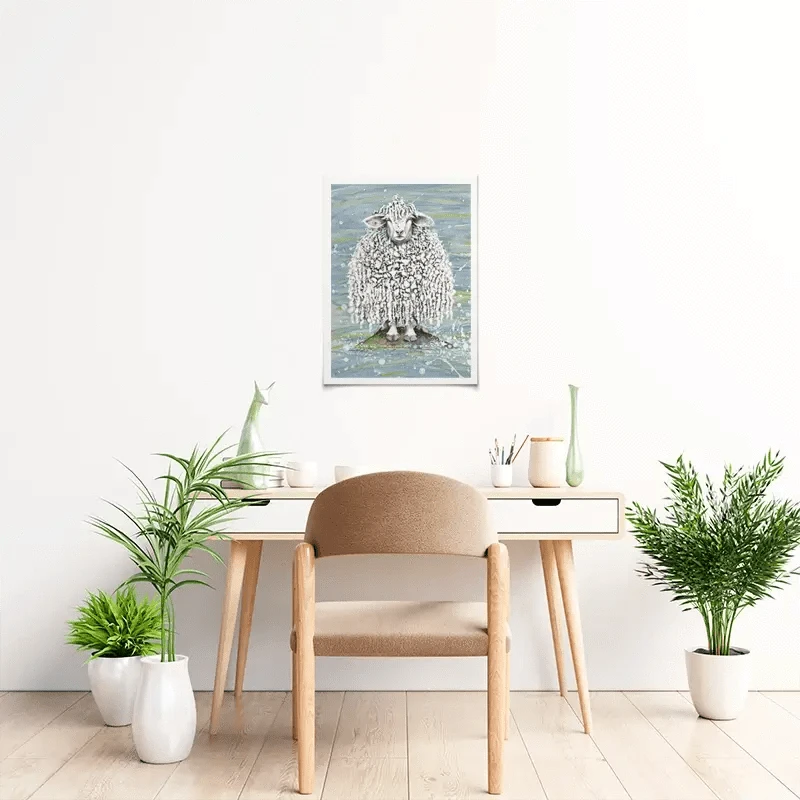 Ethel's Seaside Visit Art Print Ethel's Seaside Visit Art Print wall art product Maggie Vandewalle - Independent