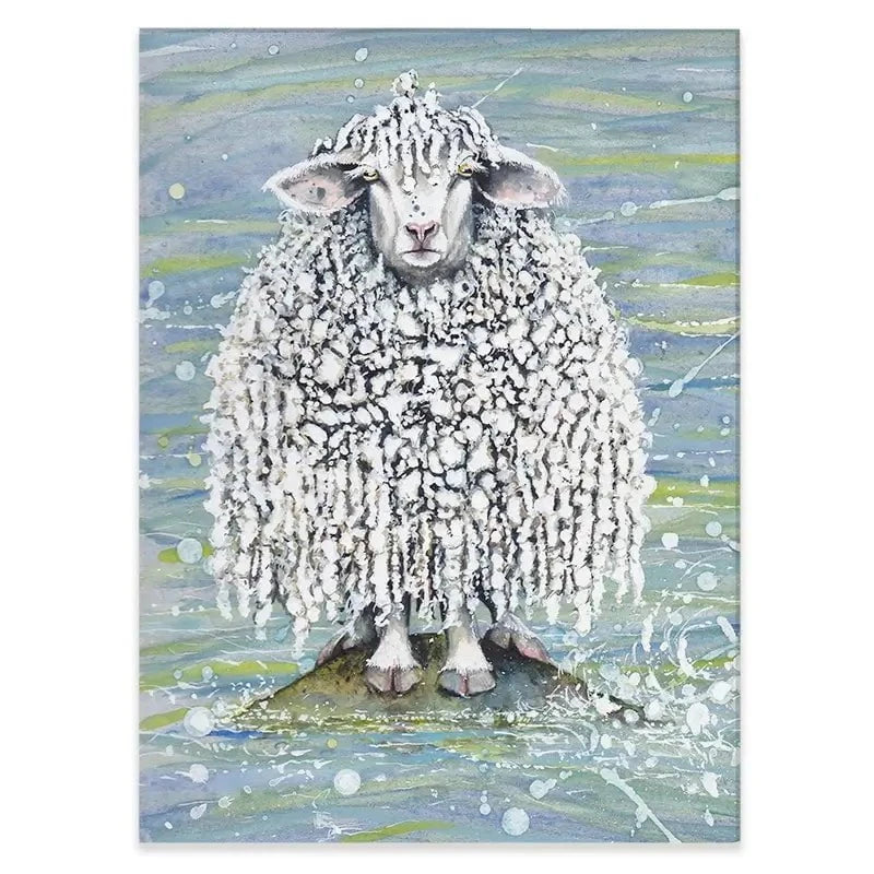 Ethel's Seaside Visit Canvas Print Ethel's Seaside Visit Canvas Print wall art product Maggie Vandewalle - Independent