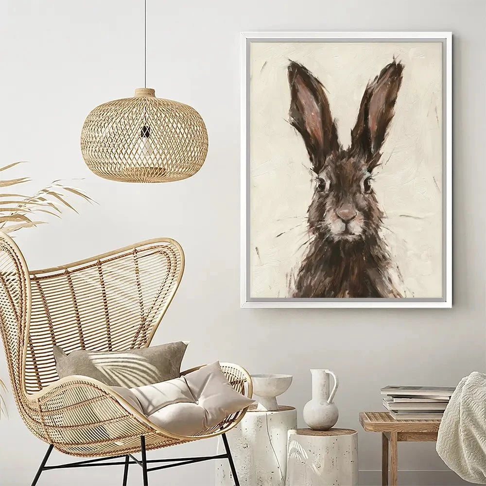 European Hare Canvas Print European Hare Canvas Print wall art product Ethan Harper