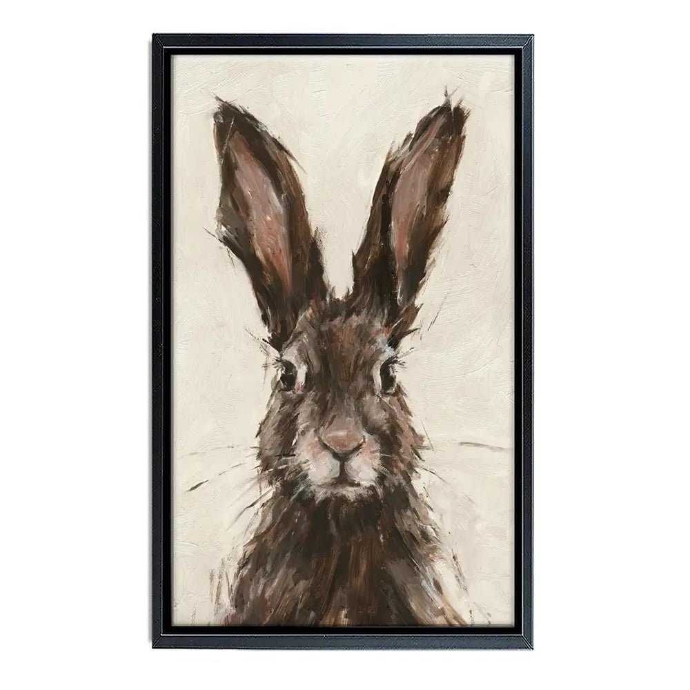 European Hare Canvas Print European Hare Canvas Print wall art product Ethan Harper