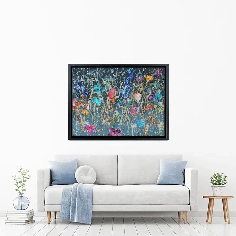 Evening Flowers Canvas Print Evening Flowers Canvas Print wall art product Studio Paint-Ing