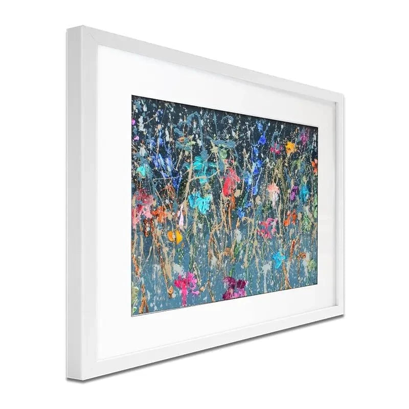 Evening Flowers Framed Art Print Evening Flowers Framed Art Print wall art product Studio Paint-Ing