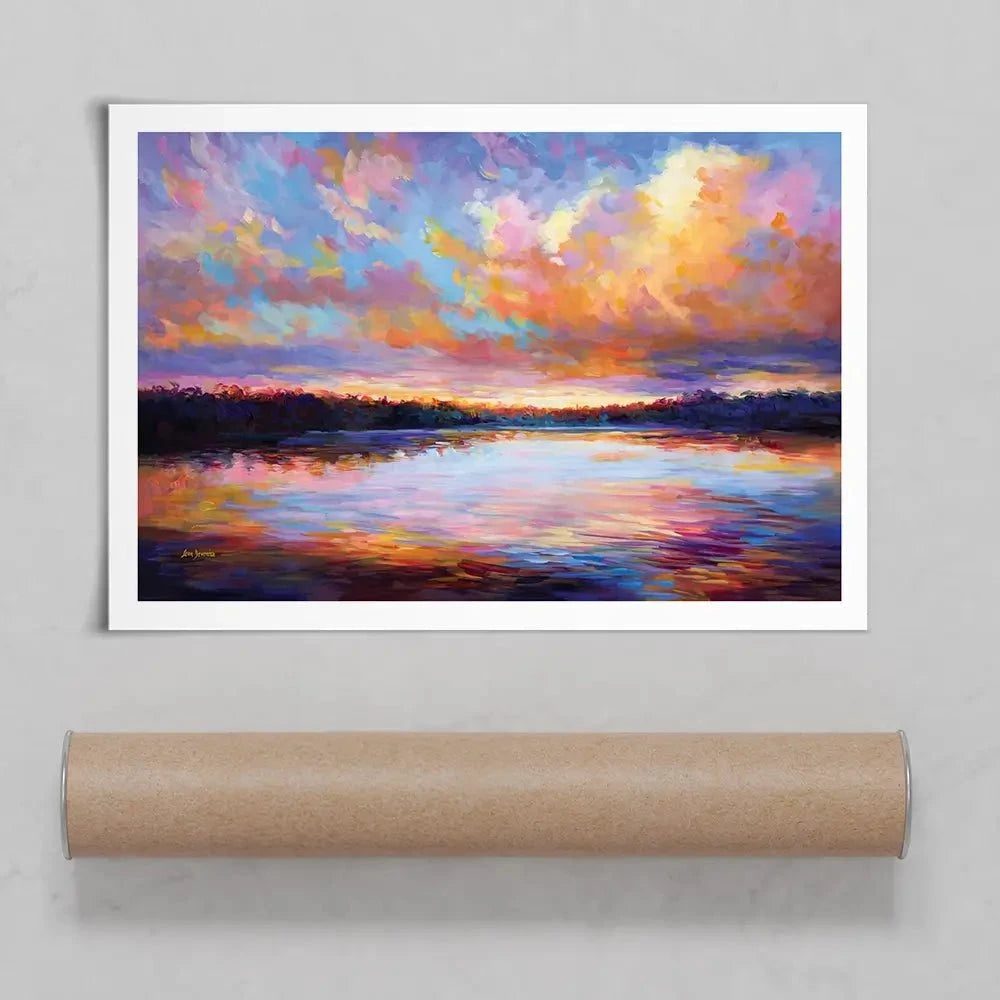 Evening Grace Art Print Evening Grace Art Print wall art product Leon Devenice