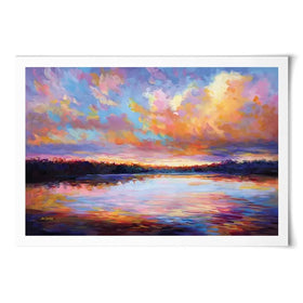 Evening Grace Art Print Evening Grace Art Print wall art product Leon Devenice