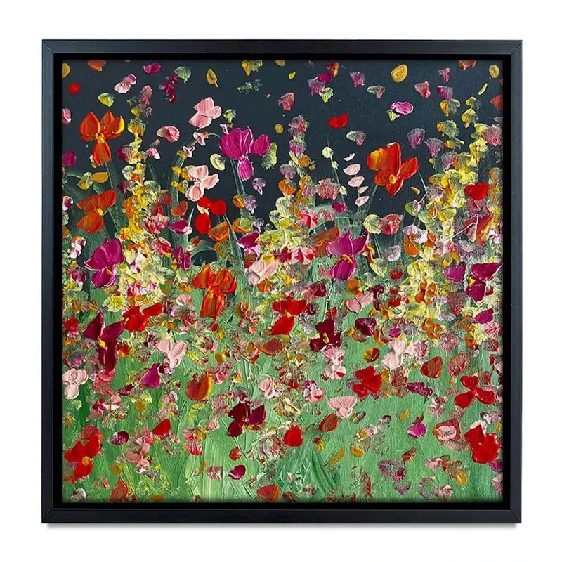 Evening Meadow In Autumn Canvas Print Evening Meadow In Autumn Canvas Print wall art product Charlotte Anna Reed