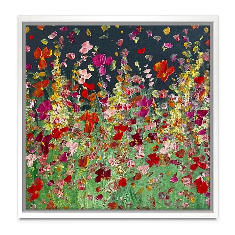 Evening Meadow In Autumn Canvas Print Evening Meadow In Autumn Canvas Print wall art product Charlotte Anna Reed