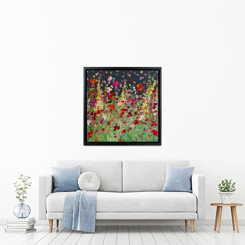 Evening Meadow In Autumn Canvas Print Evening Meadow In Autumn Canvas Print wall art product Charlotte Anna Reed
