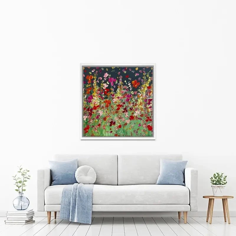 Evening Meadow In Autumn Canvas Print Evening Meadow In Autumn Canvas Print wall art product Charlotte Anna Reed