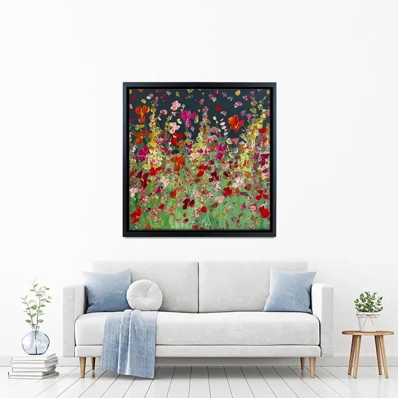 Evening Meadow In Autumn Canvas Print Evening Meadow In Autumn Canvas Print wall art product Charlotte Anna Reed