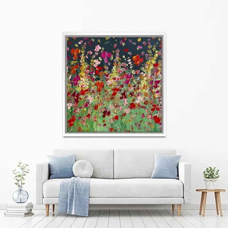 Evening Meadow In Autumn Canvas Print Evening Meadow In Autumn Canvas Print wall art product Charlotte Anna Reed