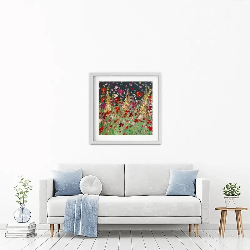 Evening Meadow In Autumn Framed Art Print Evening Meadow In Autumn Framed Art Print wall art product Charlotte Anna Reed