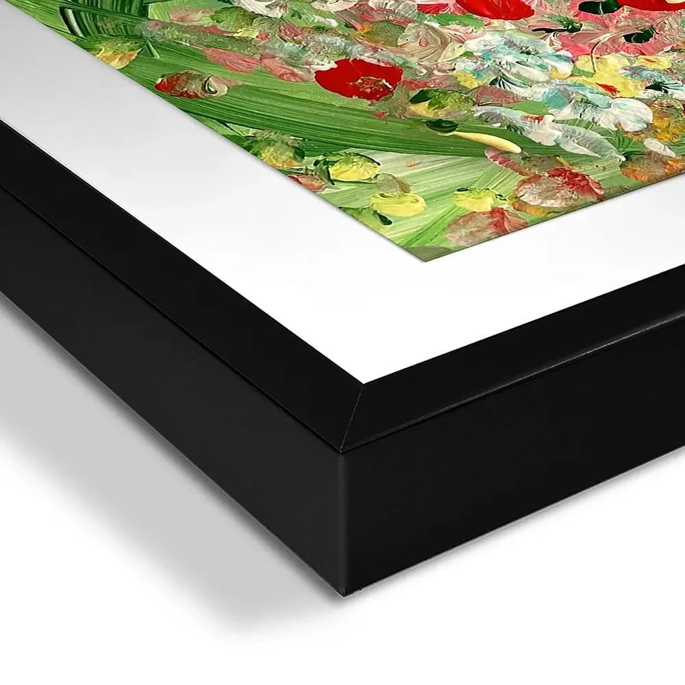 Evening Wildflowers Framed Art Print Evening Wildflowers Framed Art Print wall art product Charlotte Anna Reed