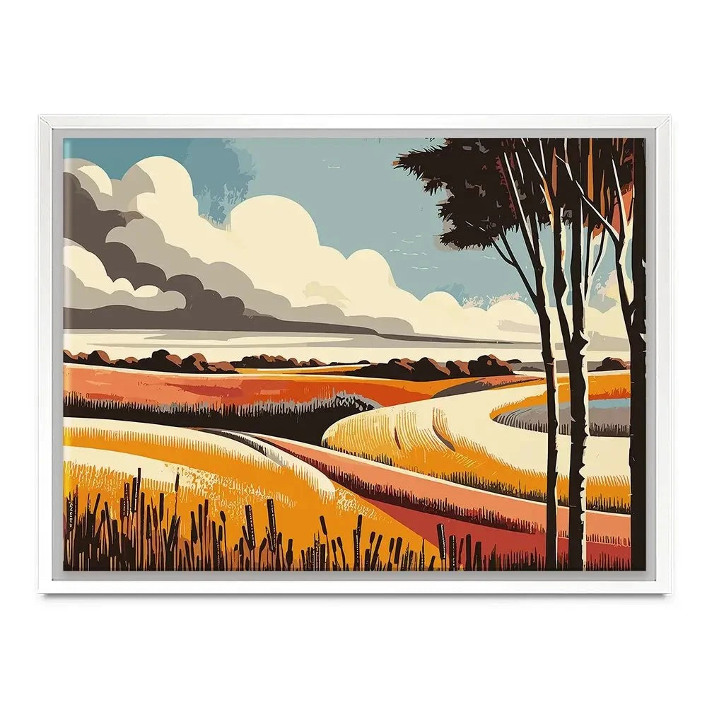 Evenings Road Canvas Print Evenings Road Canvas Print wall art product P & M Print Gallery