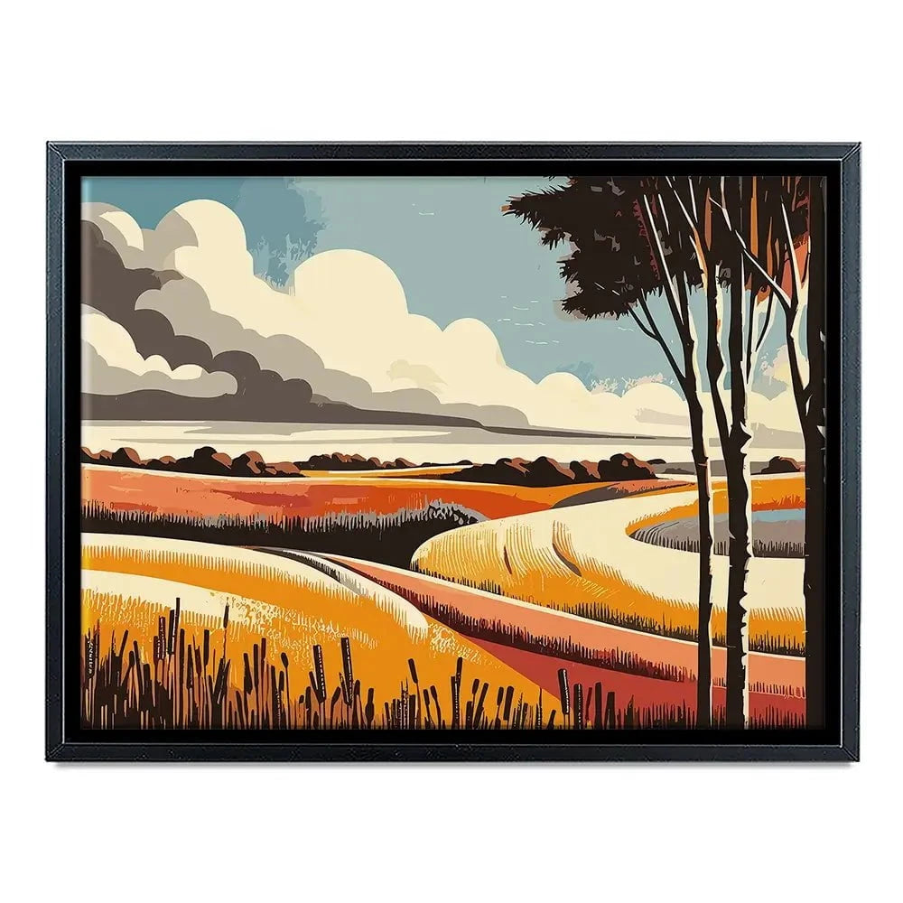 Evenings Road Canvas Print Evenings Road Canvas Print wall art product P & M Print Gallery