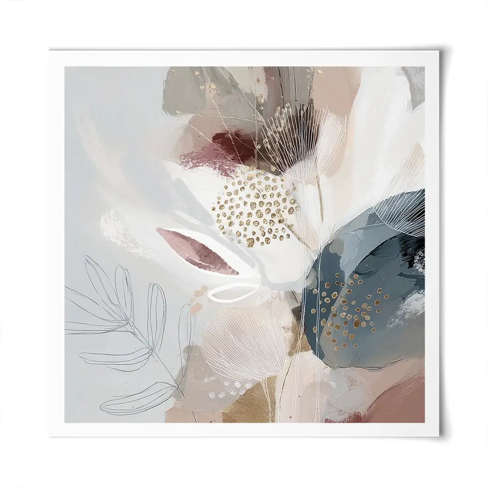 Evie Belle Abstract Square Art Print Evie Belle Abstract Square Art Print wall art product Bella Eve