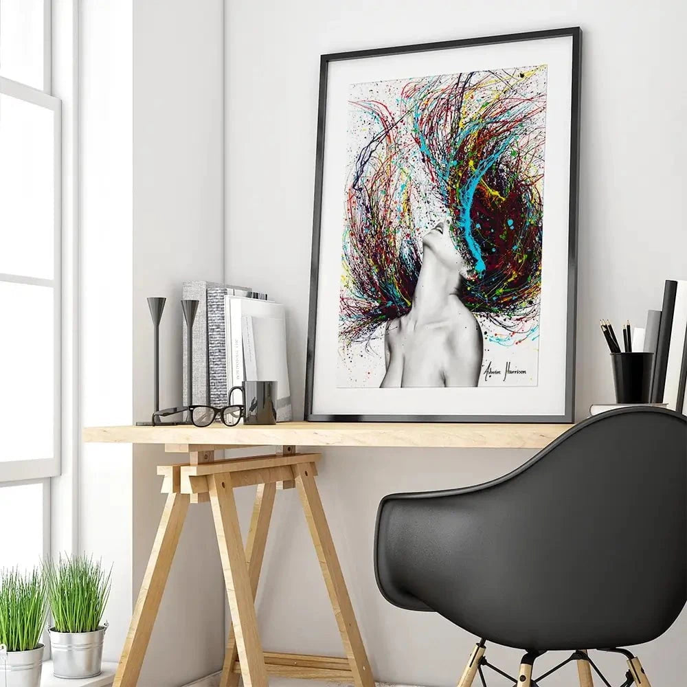 Excite Framed Art Print Excite Framed Art Print wall art product Ashvin Harrison