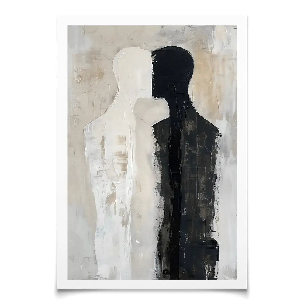 Face To Face Art Print Face To Face Art Print wall art product LSR Design Studio - Independent