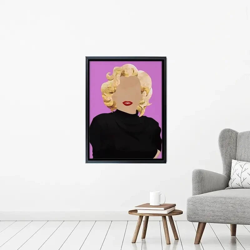 Faceless Marilyn Monroe Canvas Print Faceless Marilyn Monroe Canvas Print wall art product Sarah Manovski