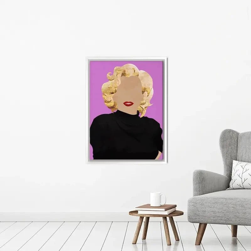 Faceless Marilyn Monroe Canvas Print Faceless Marilyn Monroe Canvas Print wall art product Sarah Manovski