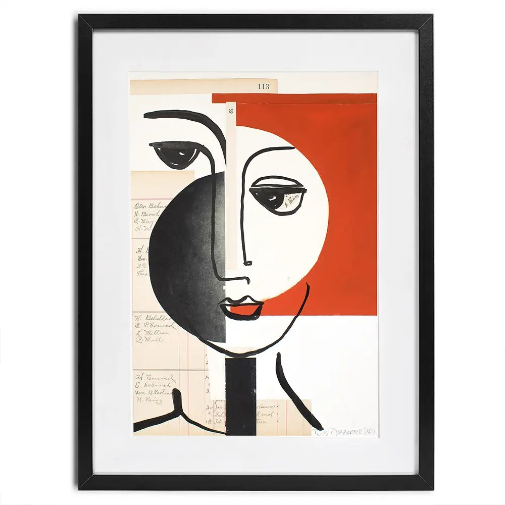Faces Of A Century Framed Art Print Faces Of A Century Framed Art Print wall art product Rob Delamater
