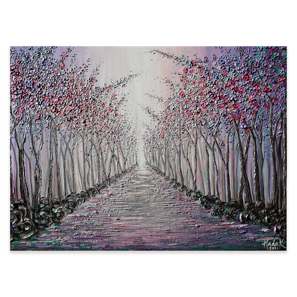 Fairytale Lane Canvas Print wall art product Expression By Nada