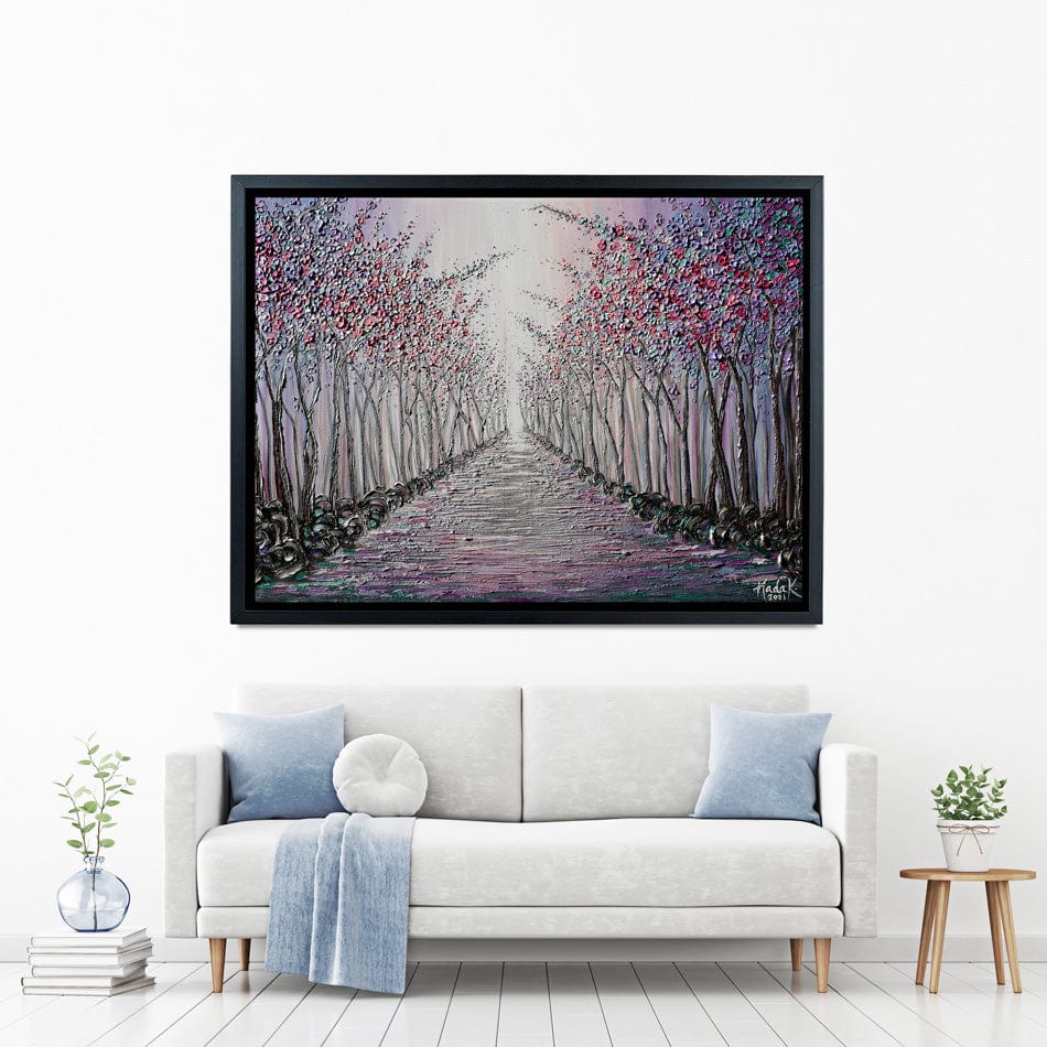Fairytale Lane Canvas Print wall art product Expression By Nada