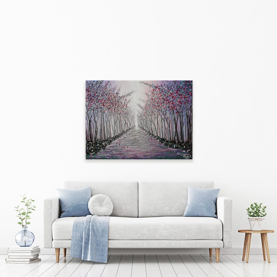 Fairytale Lane Canvas Print wall art product Expression By Nada