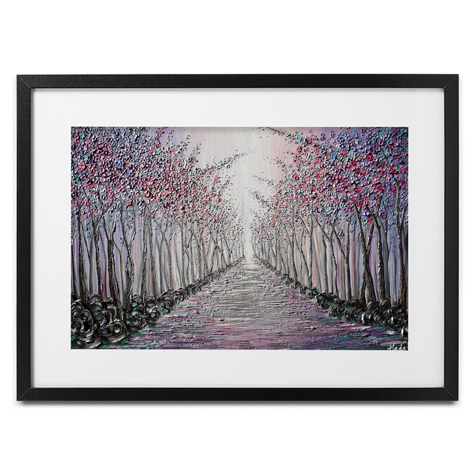 Fairytale Lane Framed Art Print wall art product Expression By Nada