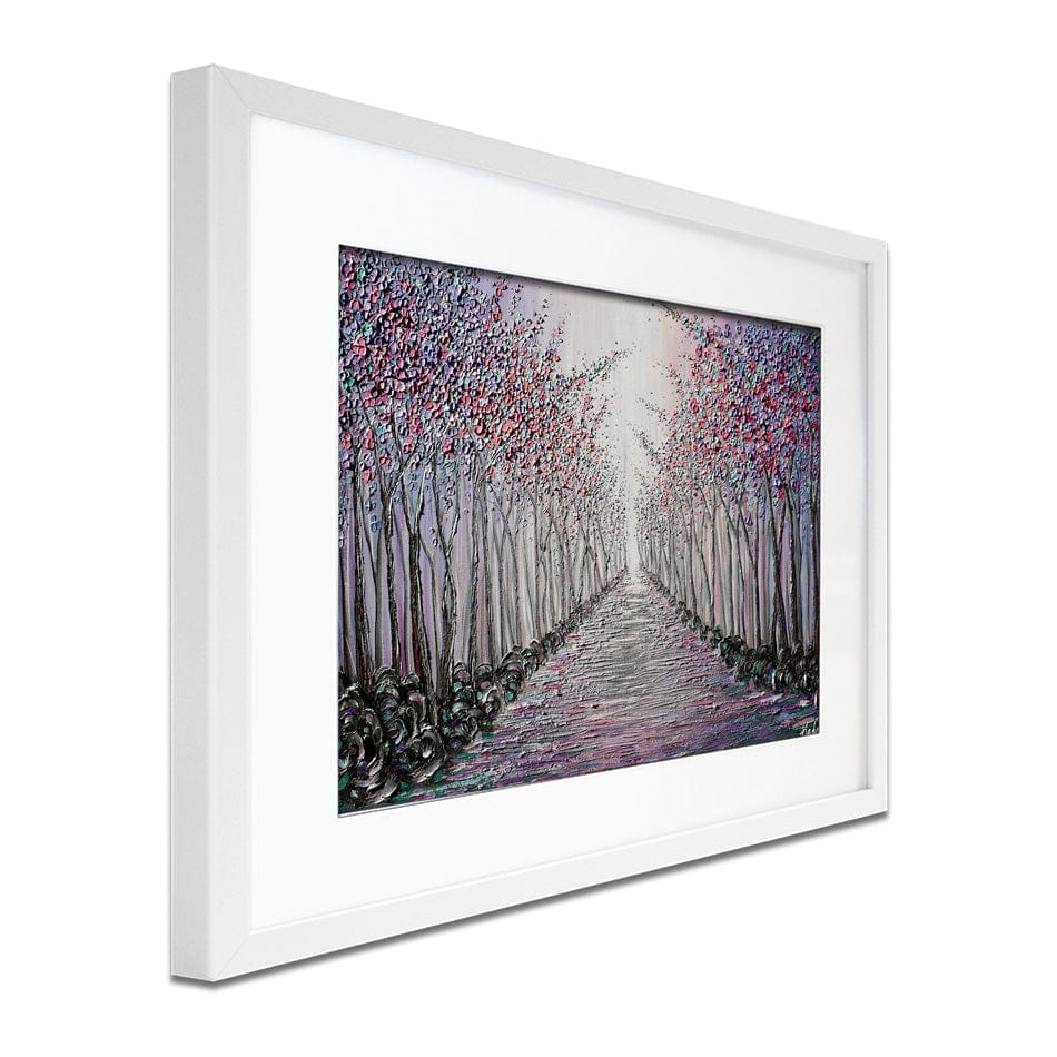 Fairytale Lane Framed Art Print wall art product Expression By Nada