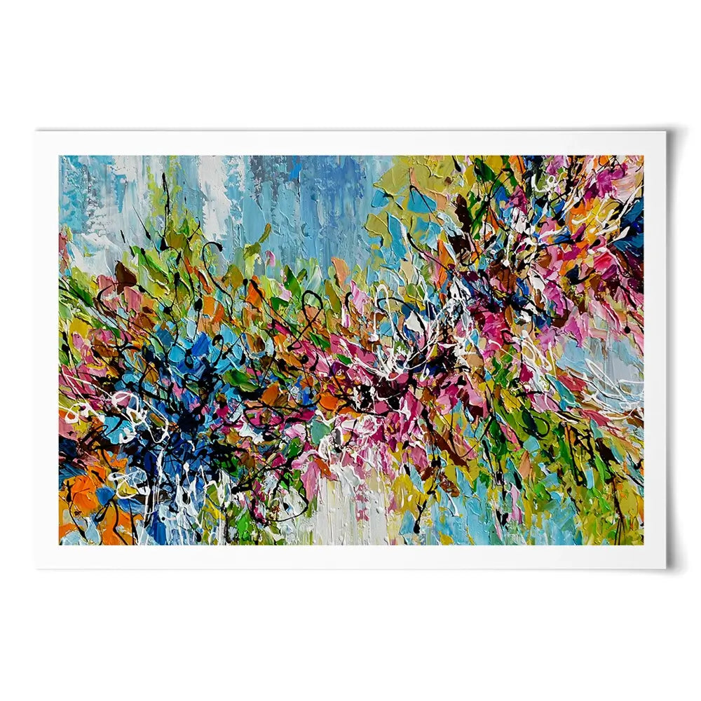 Fall Flowers Art Print Fall Flowers Art Print wall art product Olga Tkachyk