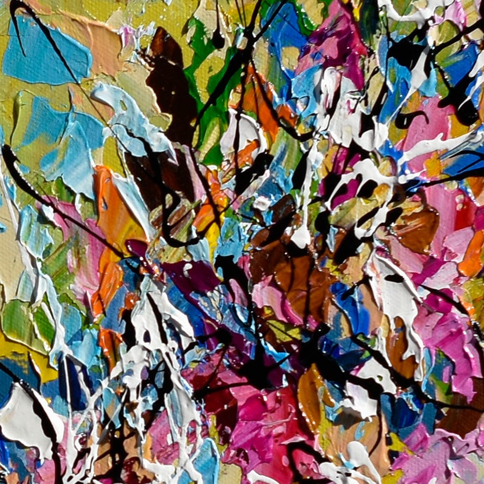 Fall Flowers Art Print wall art product Olga Tkachyk