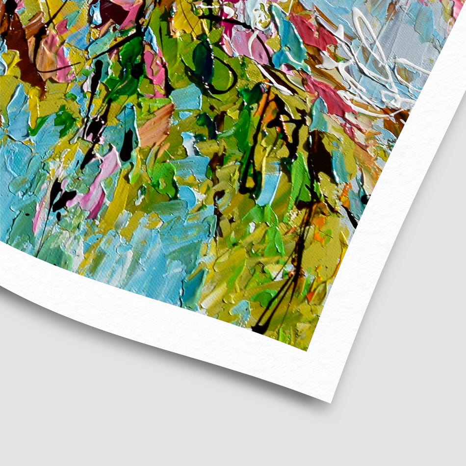 Fall Flowers Art Print wall art product Olga Tkachyk