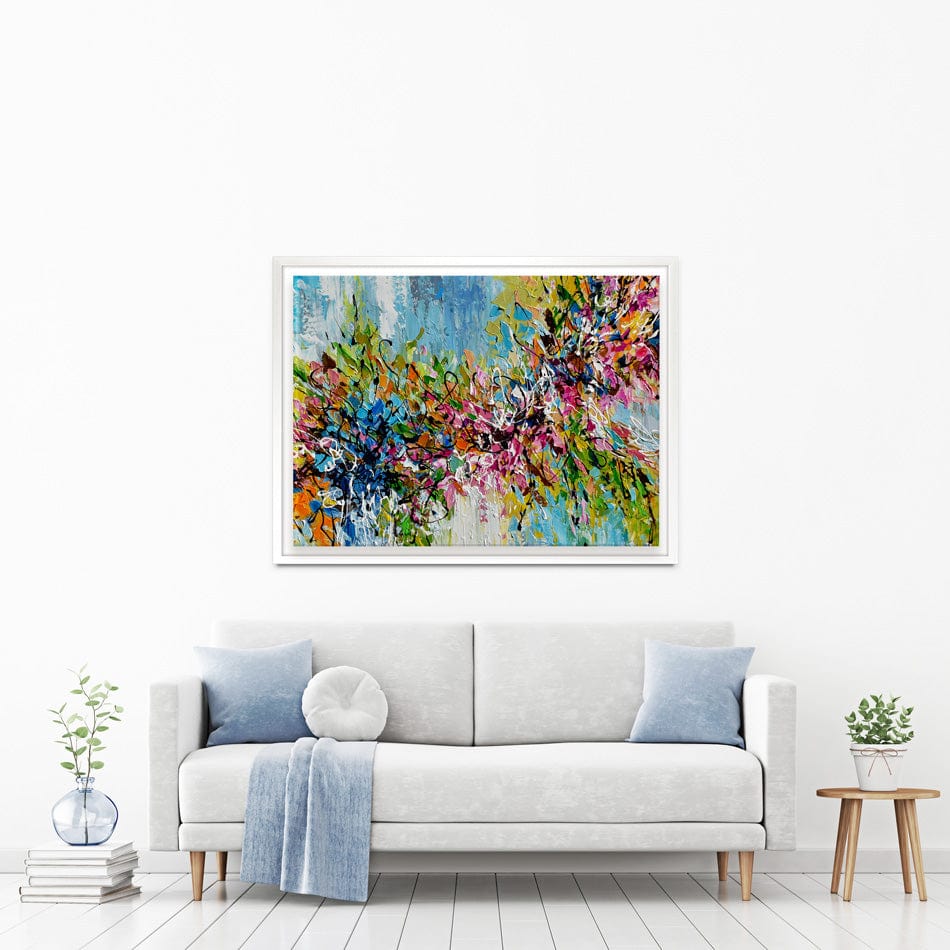 Fall Flowers Canvas Print wall art product Olga Tkachyk