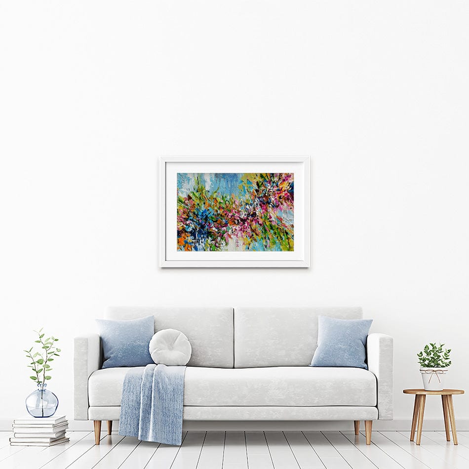 Fall Flowers Framed Art Print wall art product Olga Tkachyk