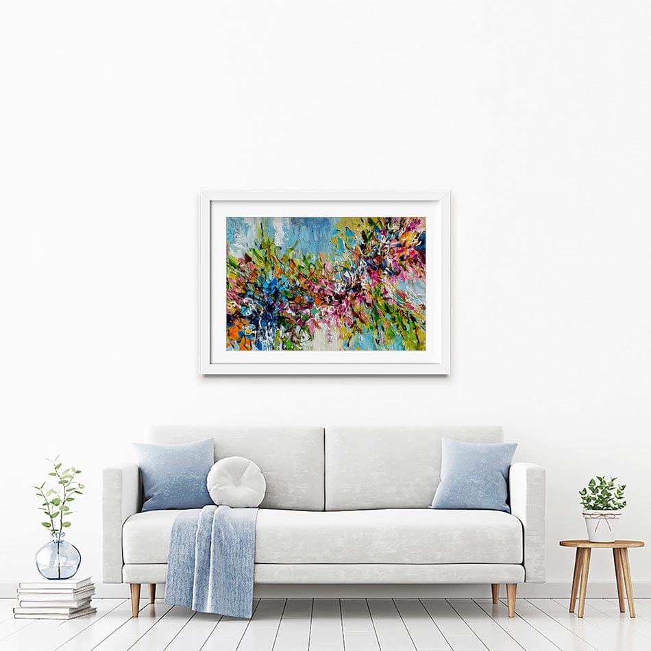Fall Flowers Framed Art Print wall art product Olga Tkachyk