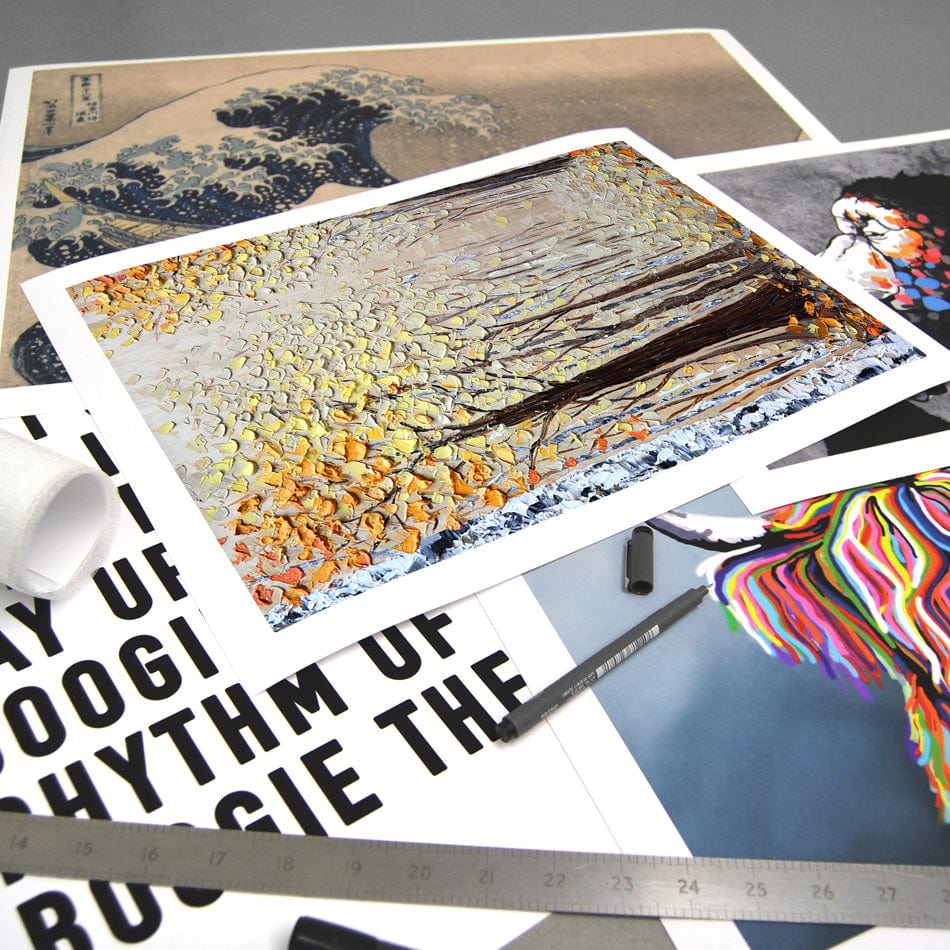 Fall Of A Season Art Print wall art product Expression By Nada