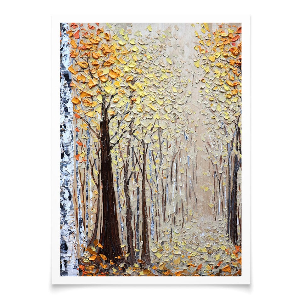 Fall Of A Season Art Print wall art product Expression By Nada
