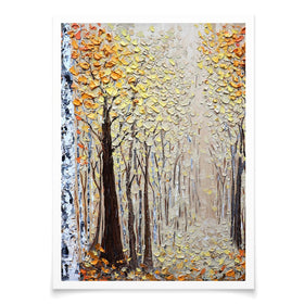 Fall Of A Season Art Print wall art product Expression By Nada