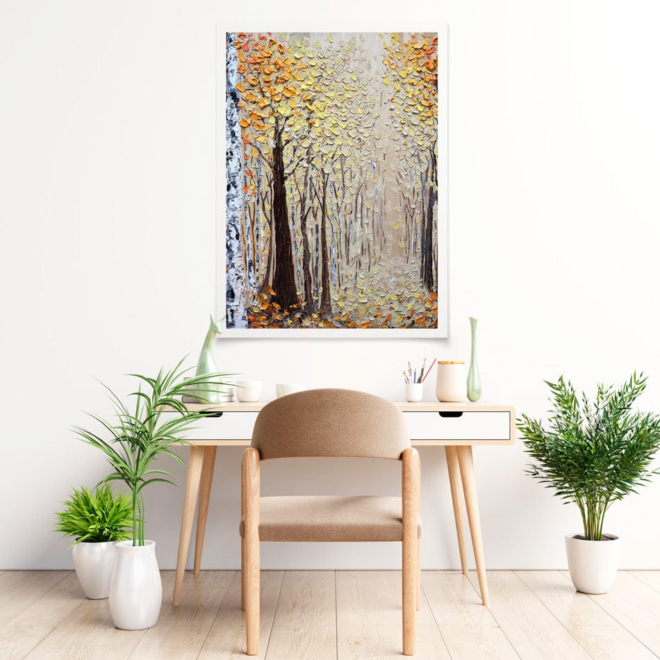 Fall Of A Season Art Print wall art product Expression By Nada