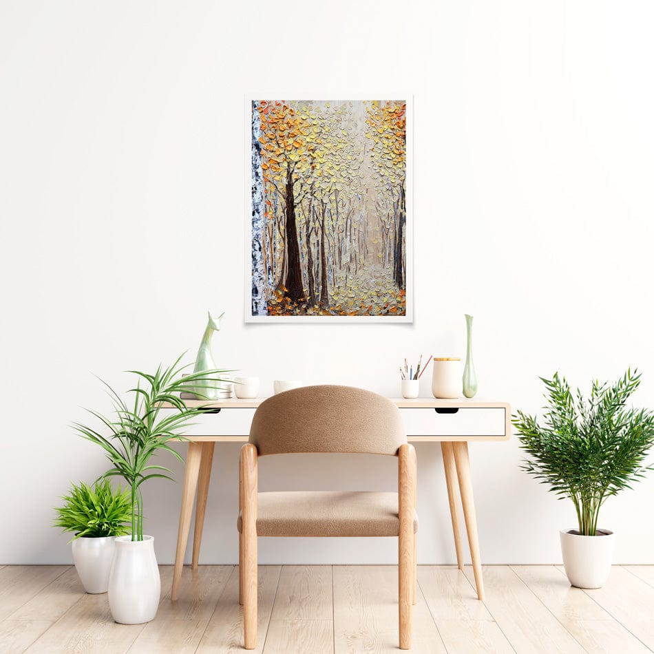 Fall Of A Season Art Print wall art product Expression By Nada