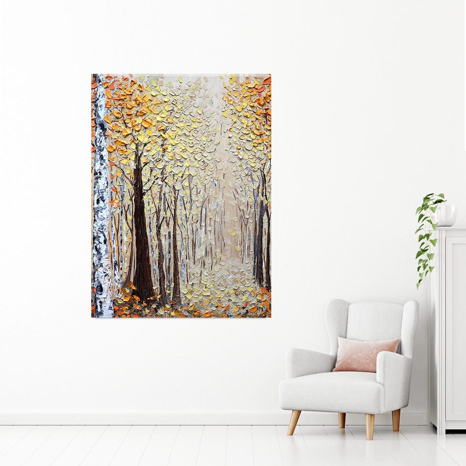Fall Of A Season Canvas Print wall art product Expression By Nada