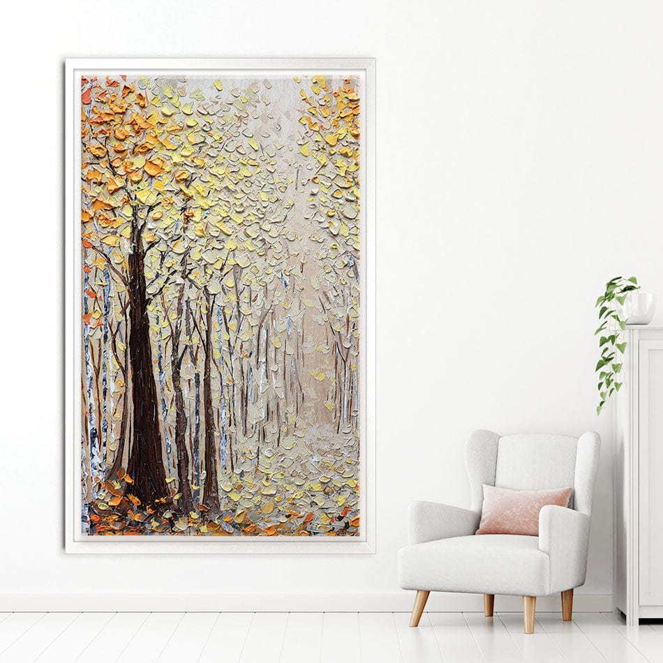 Fall Of A Season Canvas Print wall art product Expression By Nada