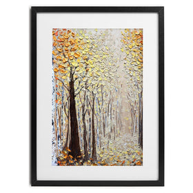 Fall Of A Season Framed Art Print wall art product Expression By Nada
