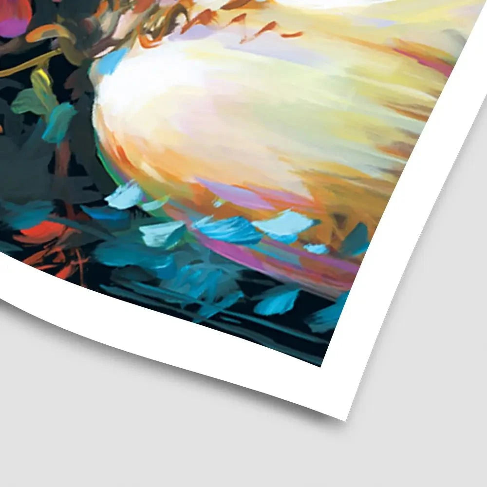 Falling In Love Art Print Falling In Love Art Print wall art product Leon Devenice