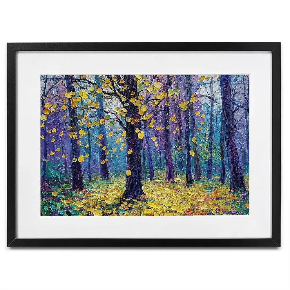 Falling Leaves Framed Art Print Falling Leaves Framed Art Print wall art product David Alexander Elder