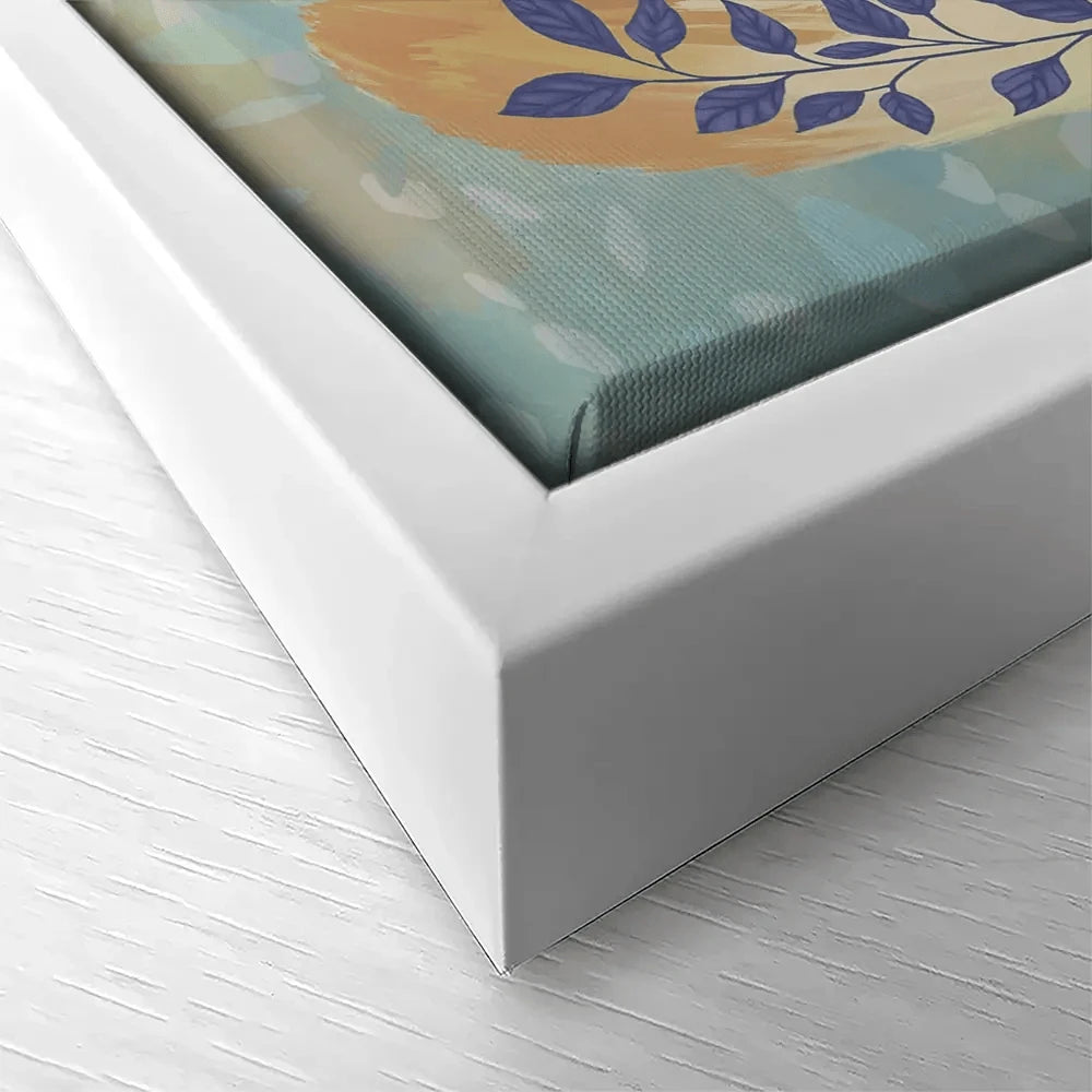 Fantastic Florals Fox Sitting Canvas Print Fantastic Florals Fox Sitting Canvas Print wall art product Fab Funky